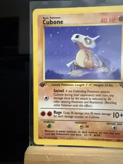 CUBONE - 50/64 Jungle 1st Edition WotC- Regular Common - Pokemon TCG Card - Image 2