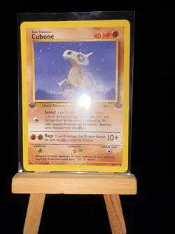 CUBONE - 50/64 Jungle 1st Edition WotC- Regular Common - Pokemon TCG Card - Image 4