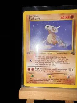 CUBONE - 50/64 Jungle 1st Edition WotC- Regular Common - Pokemon TCG Card - Image 5