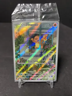 Pokemon TCG Obsidian Flames Charmander #044 SVP Black Star Promo Card, Sealed A - Image 1