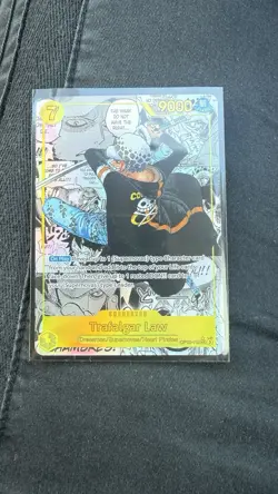ENG Trafalgar Law (Manga Rare) One Piece Alt Art OP10-119 Royal Blood Foil Card - Image 1