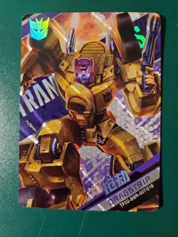 Dragstrip TF02-SSR-007/016 transformers Kayou card officially licensed trading - Image 1