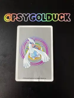 Pikachu Joker Pokemon Poker Card 1999 Creased Rare Japan Lugia 25A - Image 2