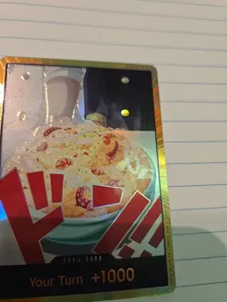 One Piece card game PRB02 Gold Don Sanji ENGLISH - Image 3