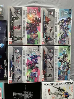 Gundam Card Game Starter Deck + Assemble Set Lot: ST01A, 02A, 03A, 04A + Extras - Image 2