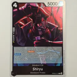 Shiryu PRB02-015 R ONE PIECE Card The Best 2 - ONE PIECE Card Game ENGLISH - Image 1