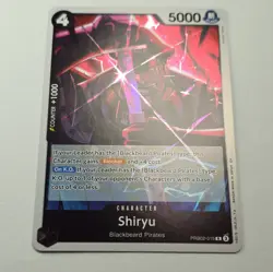 Shiryu PRB02-015 R ONE PIECE Card The Best 2 - ONE PIECE Card Game ENGLISH - Image 2
