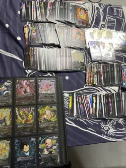 Dragon Ball Z TCG/CCG Card Lot 600+ Cards Free Shipping - Image 1