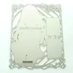 Marin Kitagawa Silver Metal Card LSP Goddess Story Waifu Serial #023/200 Anime - Image 3