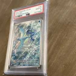 2025 POKEMON CARD JOURNEY TOGETHER ARTICUNO #161 ILLUSTRATION RARE PSA 10 GEM MT - Image 4