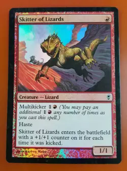 1x Skitter of Lizards | FOIL | Conspiracy | MTG Magic Cards - Image 1