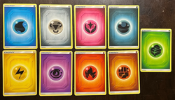 POKEMON SM Hidden Fates COMPLETE SET Basic ENERGY CARDS - Image 1
