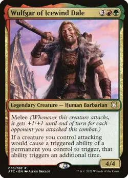Wulfgar of Icewind Dale - Forgotten Realms Commander (AFC) - Image 1