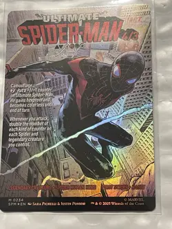 Miles Morales (0234) (Borderless) Marvel's Spider-Man Foil - Image 3