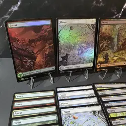 MTG Bloomburrow 36 Full Art Basic Land Lot with Foils Magic The Gathering BLB NM - Image 3
