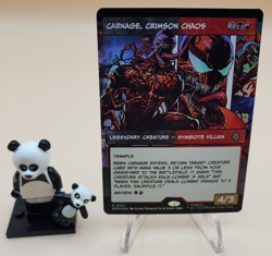 Carnage, Crimson Chaos (Borderless) Marvel's Spider-Man Foil 0227 - Image 1