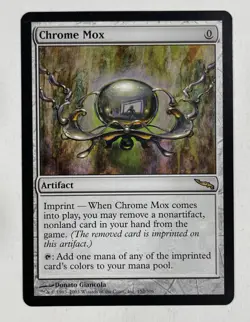 Chrome Mox Mirrodin LP Light Play MTG Magic The Gathering A - Image 1