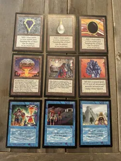 Magic the Gathering MTG Collectors Edition CE Partial Set 287/302 P9 Duals *READ - Image 1