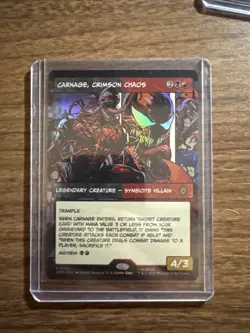 Carnage, Crimson Chaos (Borderless) Marvel's Spider-Man Foil - Image 1