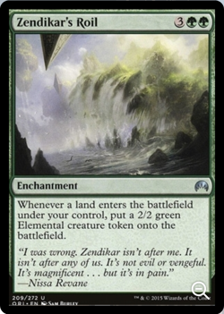 Zendikar's Roil 209/272 Magic Origins MTG Uncommon - Image 1