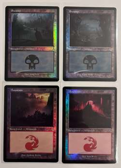 MTG - Innistrad Remastered - Foil Lands - Full Set of 12 - Image 3