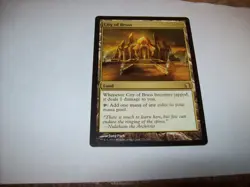 MTG X1 City of Brass Modern Masters Rare LP MTG Free Shipping & Tracked - Image 1
