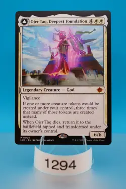 MTG Ojer Taq, Deepest Foundation The Lost Caverns of Ixalan Regular #26 - Image 1