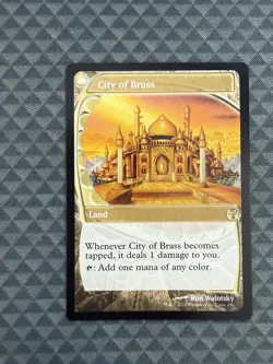 MTG City of Brass #240 Future Sight Rare Mystery Booster 2 (MB2) - Image 1