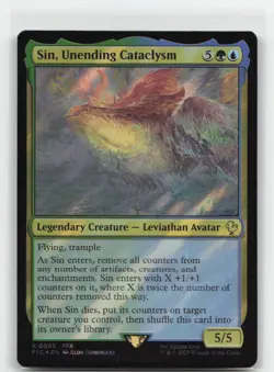 FINAL FANTASY #95 Sin, Unending Cataclysm (Surge Foil) - Image 1