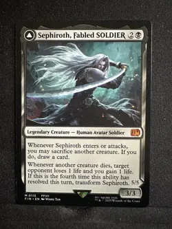 Sephiroth, Fabled SOLDIER - MTG Final Fantasy M 0115 NM - Image 1