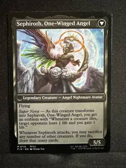 Sephiroth, Fabled SOLDIER - MTG Final Fantasy M 0115 NM - Image 2