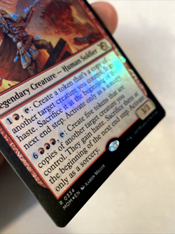 MTG Orthion, Hero of Lavabrink FOIL March of the Machine 334 NM - Image 2