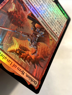 MTG Orthion, Hero of Lavabrink FOIL March of the Machine 334 NM - Image 5