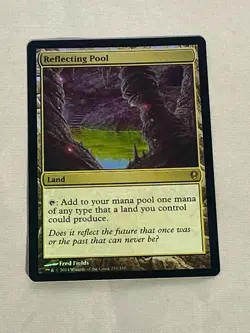 MTG FOIL Reflecting Pool Conspiracy Magic the Gathering - Image 1