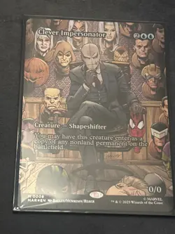 Clever Impersonator (Borderless) Marvel Universe Eternal-Legal Foil #8 - Image 1
