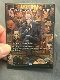 Clever Impersonator (Borderless) Marvel Universe Eternal-Legal Foil #8 - Image 2