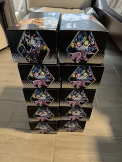 Pokemon Prismatic Evolutions Surprise Box x10 Opened (EMPTY BOXES, w DIVIDERS) - Image 2