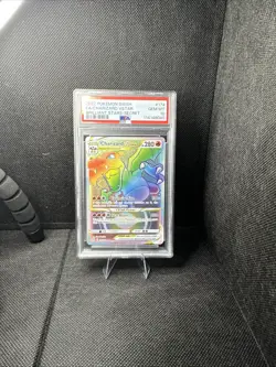 2022 Pokemon SWSH FA/CHARIZARD VSTAR Brilliant Stars - Secret Gem MT PSA 10 - Image 4