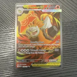 Pokemon TCG Mega Evolution Mega Camerupt EX 156/132 Ultra Rare - Image 1