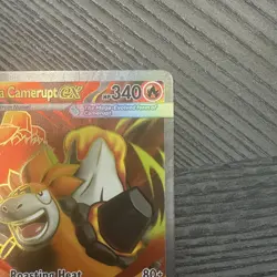 Pokemon TCG Mega Evolution Mega Camerupt EX 156/132 Ultra Rare - Image 3