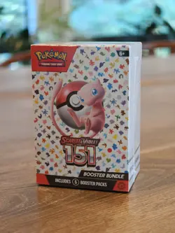 New Sealed Pokemon TCG Scarlet and Violet 151 Booster Bundle Set - 290-85321 820650853210 - Image 1