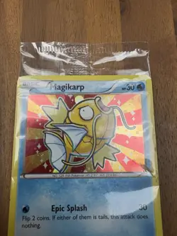 Magikarp XY143 Xy Promos Holo 2016 Pokemon XY Black Star (Sealed Packaging) - Image 3