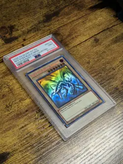 Yugioh Red-Eyes Black Dragon GFP2-EN176 PSA 9 Ghost Rare MINT - Image 3