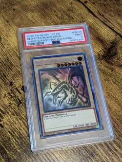 Yugioh Red-Eyes Black Dragon GFP2-EN176 PSA 9 Ghost Rare MINT - Image 5