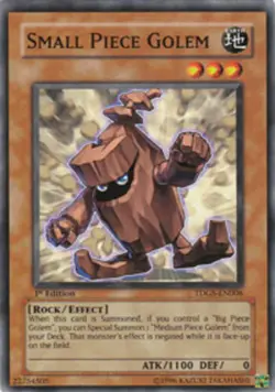 3 x Small Piece Golem - TDGS-EN006 - Common - Unlimited Edition Near Mint, Engli - Image 1