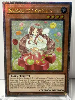 Madolche Anjelly 1st Edition Quarter Century Secret Rare RA04-EN215 Yu-Gi-Oh! - Image 1