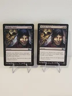 X4 Diabolic Tutor Magic 2010 (M10) Magic The Gathering MTG Card X4 - Image 3