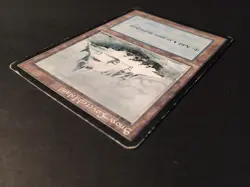 MTG Snow-Covered Island Ice Age Magic the Gathering HP - Image 3