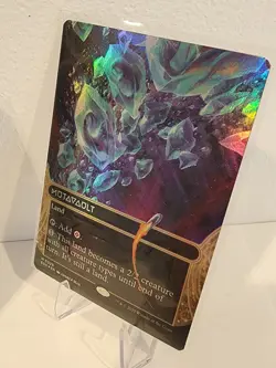 BORDERLESS FOIL Mutavault & Thespian's Stage EOS Edge Of Eternities NM/M MTG - Image 3