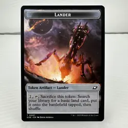 MTG Edge of Eternities TOKEN Lander (((#0007))) Robot #0010 - Image 1